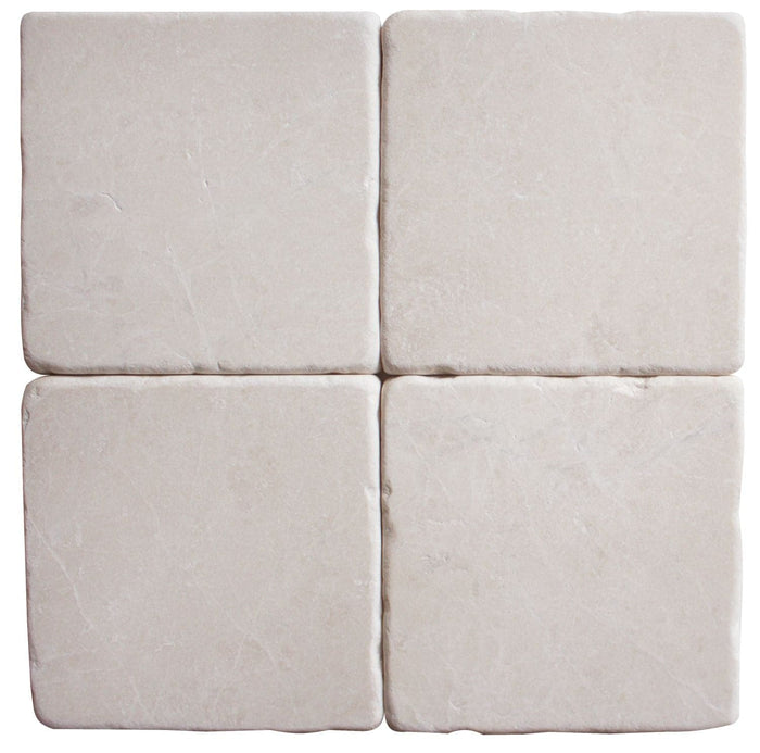 Botticino Marble 6X6 Tumbled Tile - TILE & MOSAIC DEPOT