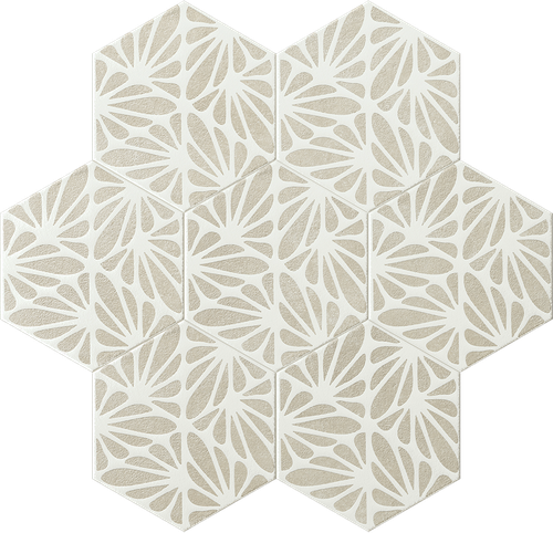 Cesello Argilla Terracreta 8.5x10 Hexagon Porcelain Tile - TILE & MOSAIC DEPOT