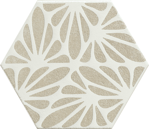 Cesello Argilla Terracreta 8.5x10 Hexagon Porcelain Tile - TILE & MOSAIC DEPOT