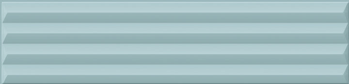Volume Light Blue Pyramid 2 1/3 x 10 Italian Porcelain Tile