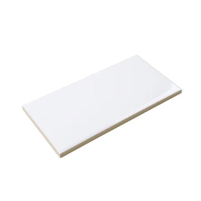 White 3x6 Glossy Ceramic Wall Tile (CLEARANCE) - TILE & MOSAIC DEPOT