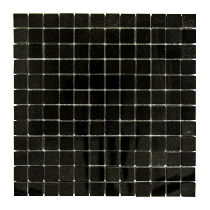 Absolute Black Granite 1x1 Square Polished Mosaic Tile - TILE & MOSAIC DEPOT