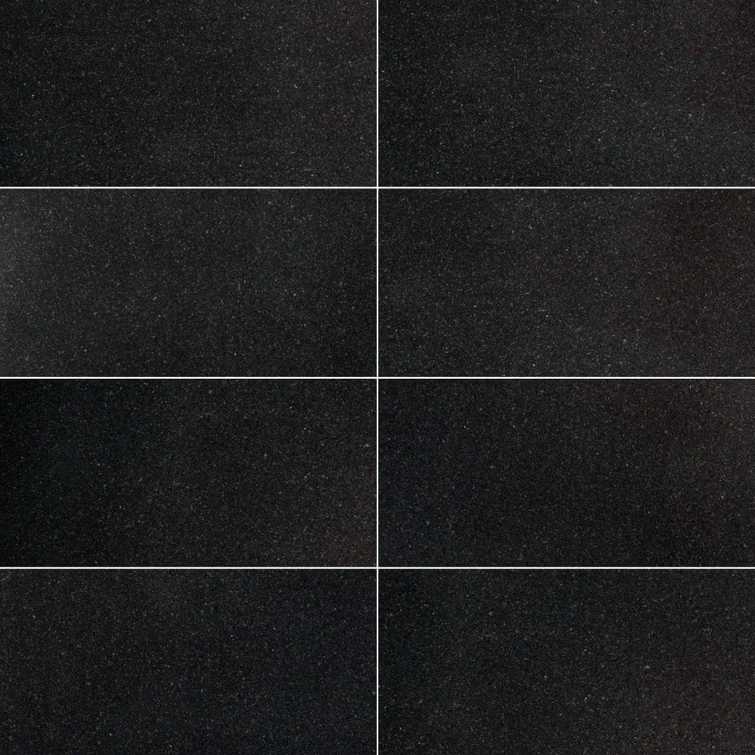 Absolute Black Granite 12x24 Polished Tile - TILE & MOSAIC DEPOT