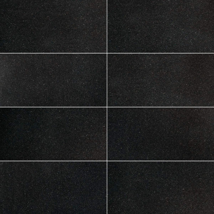 Absolute Black Granite 12x24 Polished Tile - TILE & MOSAIC DEPOT