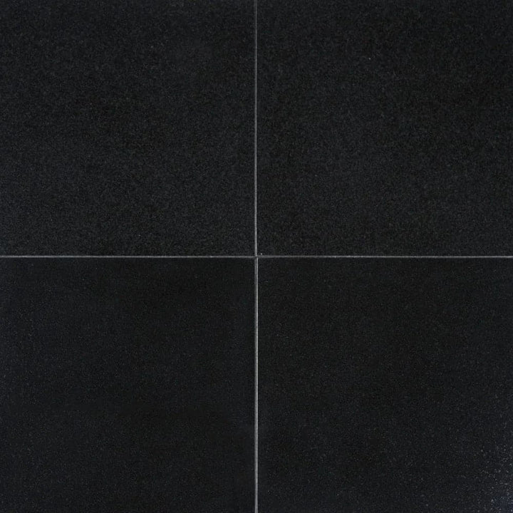 Absolute Black Granite 24x24 Polished Tile - TILE & MOSAIC DEPOT