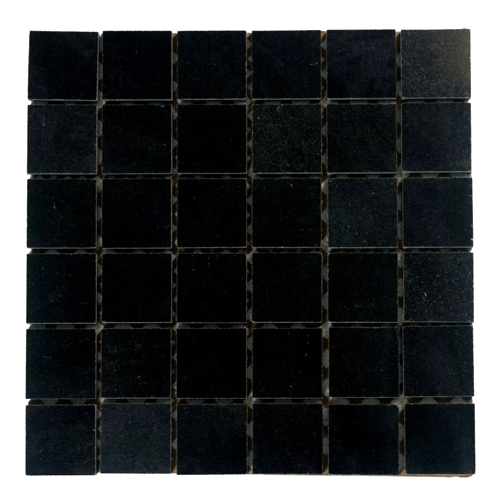 Absolute Black Granite 2x2 Square Polished Mosaic Tile - TILE & MOSAIC DEPOT