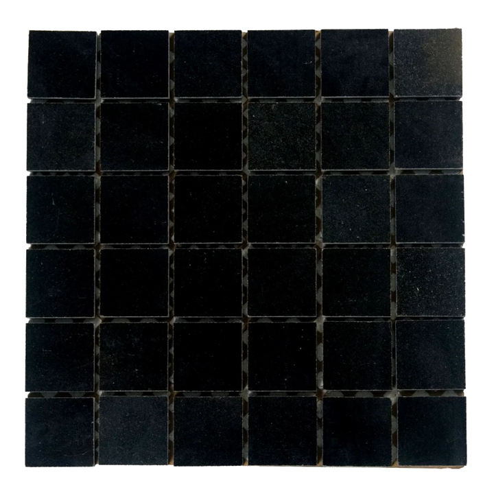 Absolute Black Granite 2x2 Square Polished Mosaic Tile - TILE & MOSAIC DEPOT