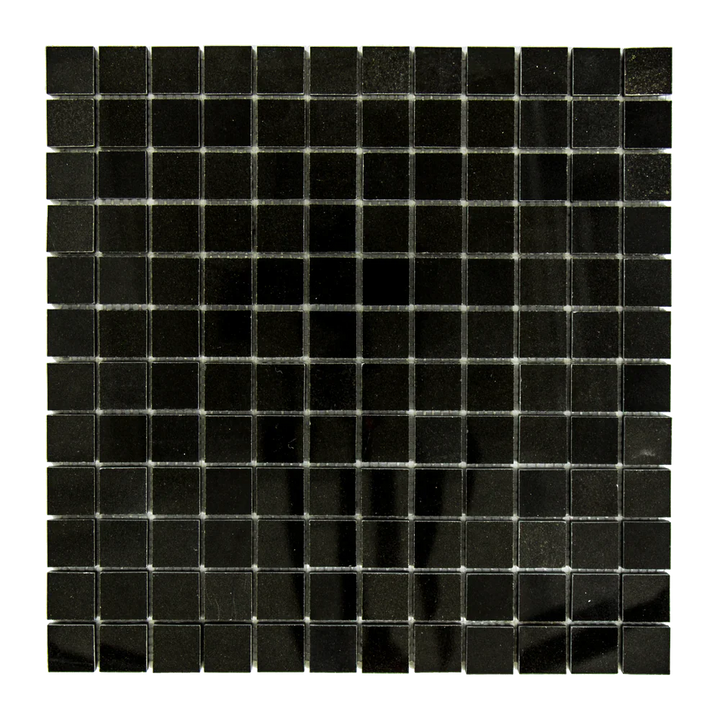 Absolute Black Granite 5/8x5/8 Square Polished Mosaic Tile - TILE & MOSAIC DEPOT
