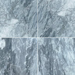 Bardiglio Scuro Marble 12x12 Honed Tile - TILE & MOSAIC DEPOT