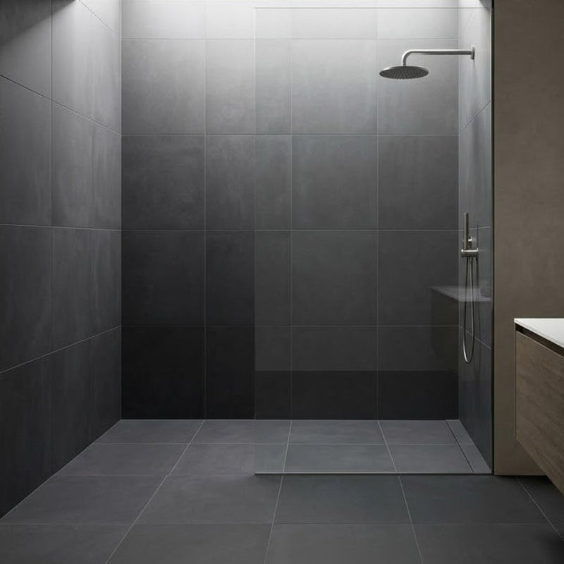 Basalt Black 24×24 Honed Tile - TILE AND MOSAIC DEPOT