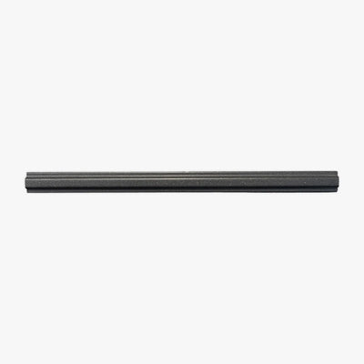 Basalt Black 3/4x12 Honed Modern Pencil Liner