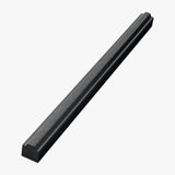 Basalt Black 3/4x12 Honed Modern Pencil Liner
