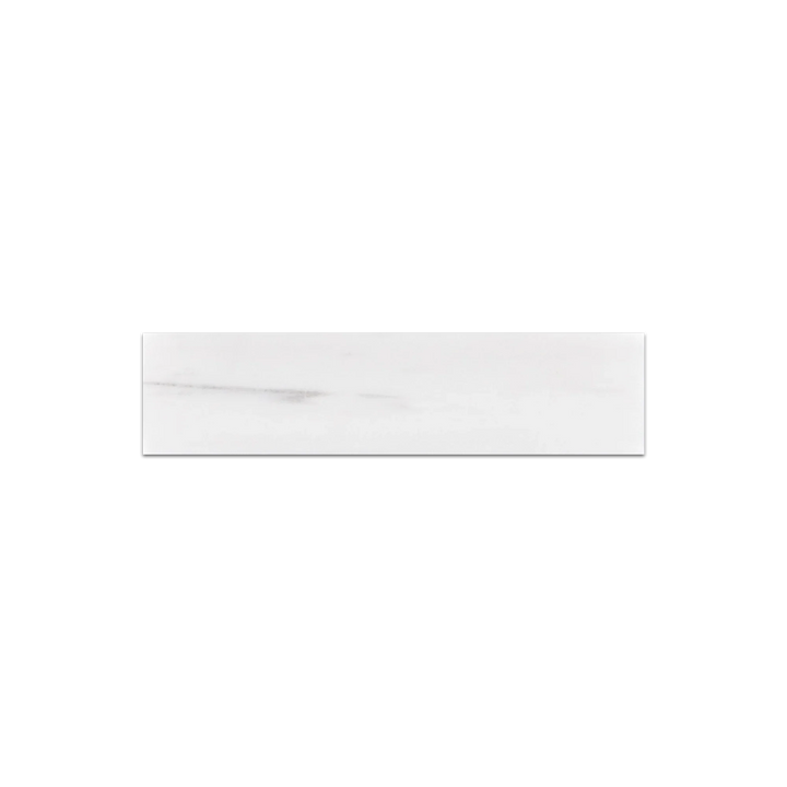 Bianco Dolomite Marble 2x8 Honed Tile - TILE & MOSAIC DEPOT