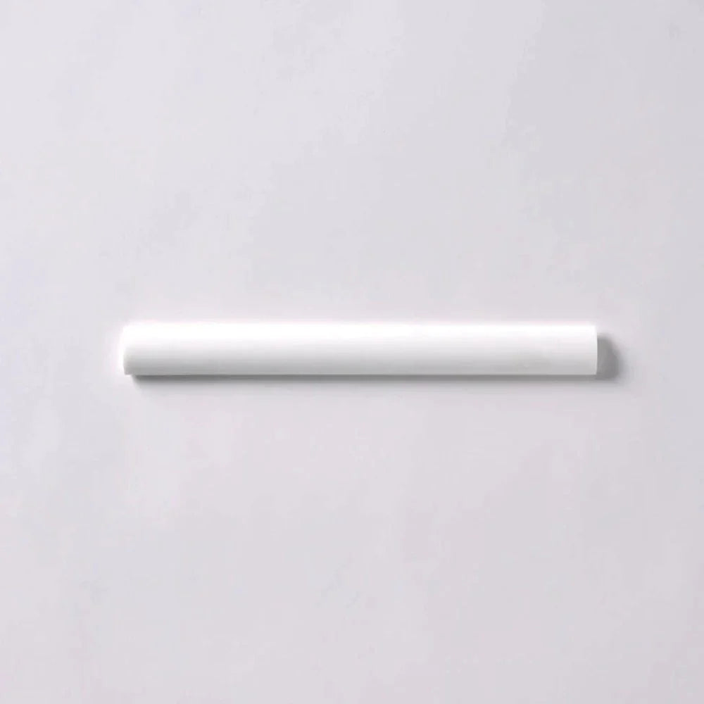 Bianco Dolomite Marble Honed Quarter Round Trim - TILE & MOSAIC DEPOT