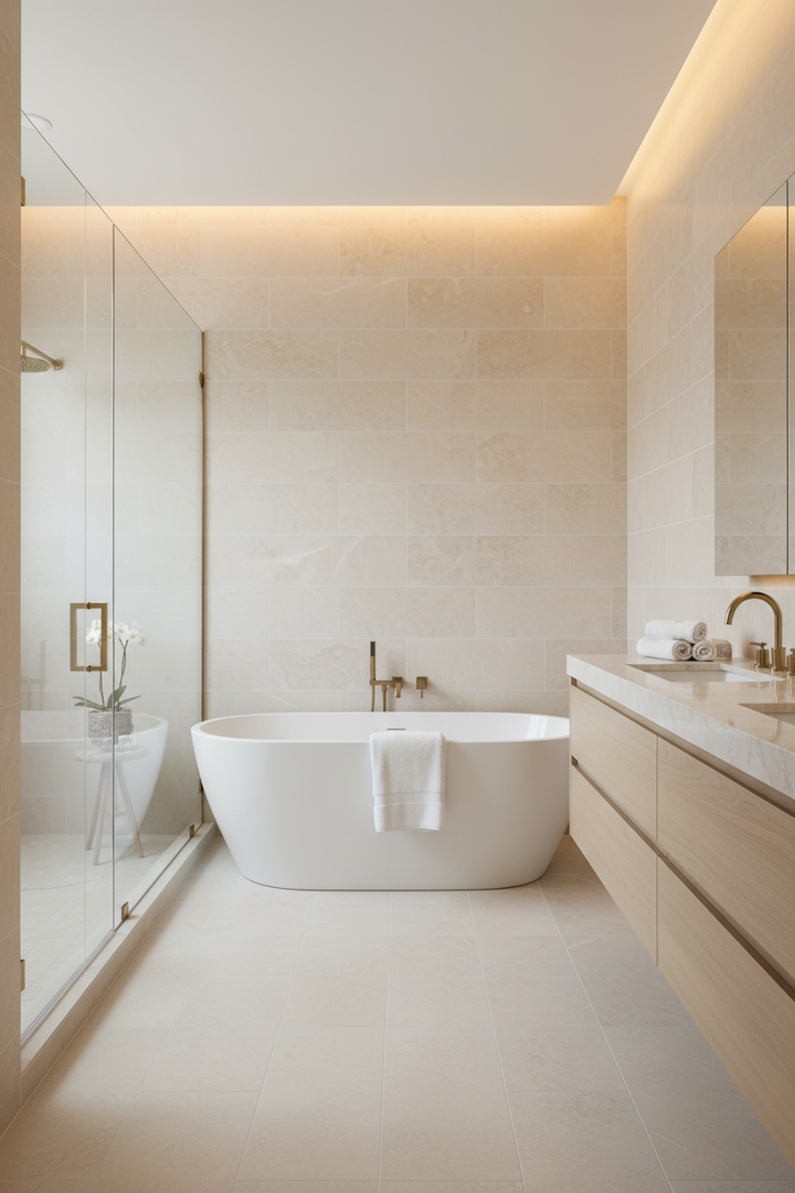 Botticino Beige Marble 12x24 Honed Tile