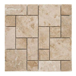 Cappuccino Marble Mini Pattern (Square) Polished Mosaic Tile