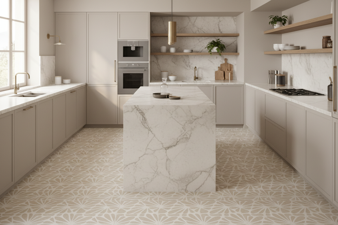 Cesello Argilla Terracreta 8.5x10 Hexagon Porcelain Tile
