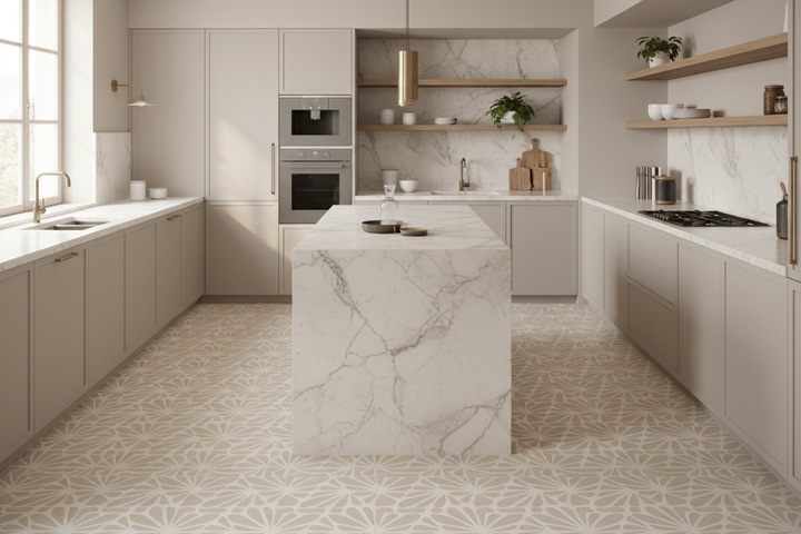 Cesello Argilla Terracreta 8.5x10 Hexagon Porcelain Tile