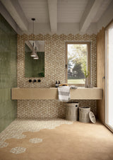 Cesello Chamotte Terracreta 8.5x10 Hexagon Porcelain Tile - TILE & MOSAIC DEPOT