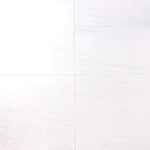 Bianco Dolomite Marble 18x18 Honed Tile - TILE & MOSAIC DEPOT