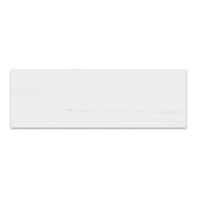 Bianco Dolomite Marble 4x12 Polished Tile - TILE & MOSAIC DEPOT
