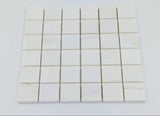 Bianco Dolomite 2x2 Polished Marble Mosaic Tile (Clearance) - TILE & MOSAIC DEPOT