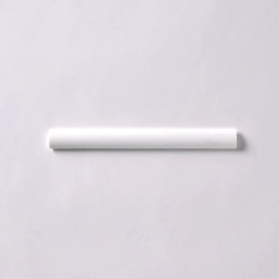 Bianco Dolomite Marble Polished Quarter Round Trim - TILE & MOSAIC DEPOT