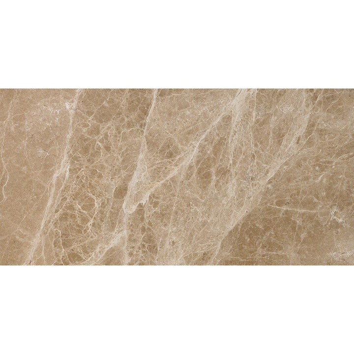 Emperador Light Marble 12x24 Polished Tile