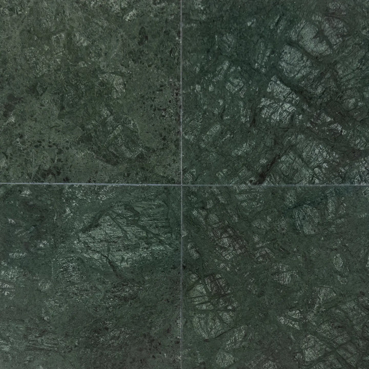 Empress Green Marble 12x12 Honed Tile