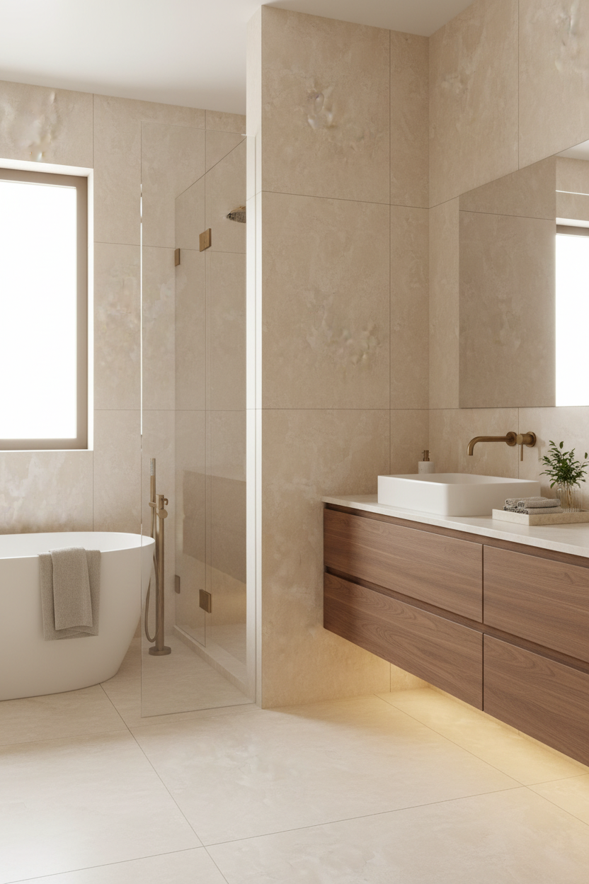 Crema Europa Limestone 24×24 Honed Tile