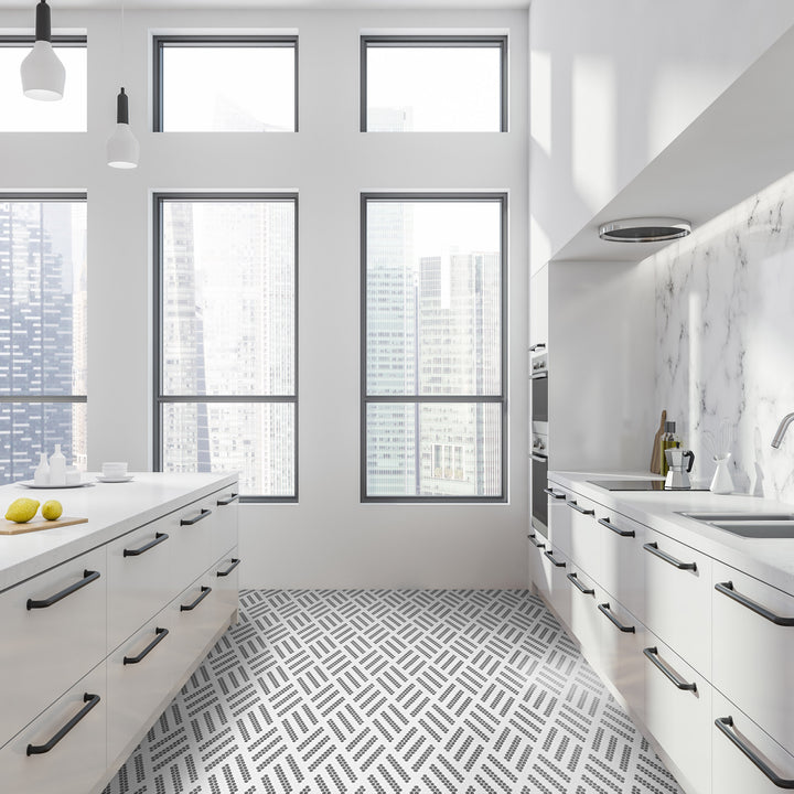Geometro Missoni Vintage Recycled Glass Mosaic Tile - TILE & MOSAIC DEPOT