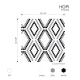 Geometro Python Hopi Recycled Glass Mosaic Tile - TILE & MOSAIC DEPOT