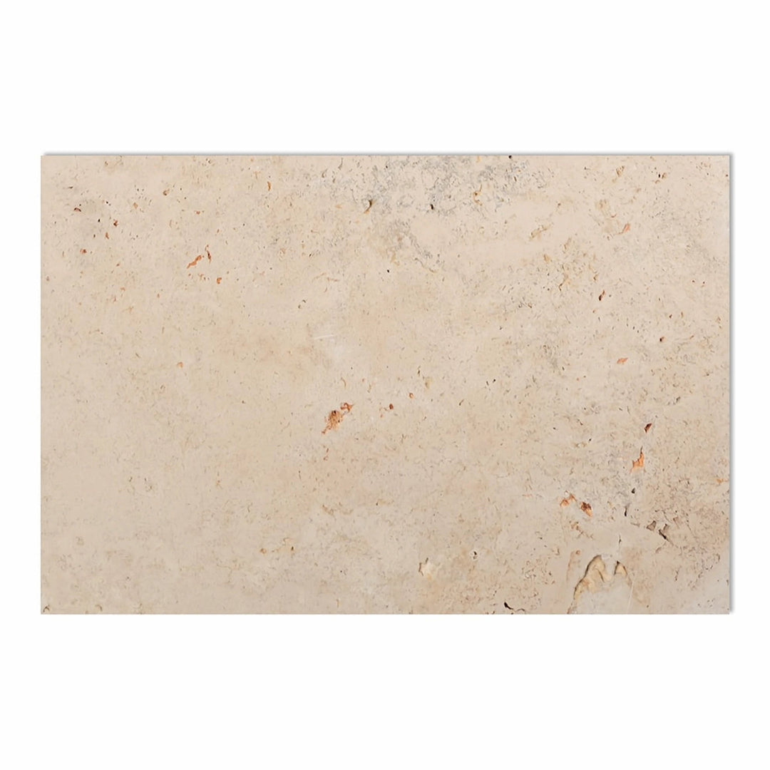 Ivory Travertine 16x24 Tumbled Tile - TILE AND MOSAIC DEPOT