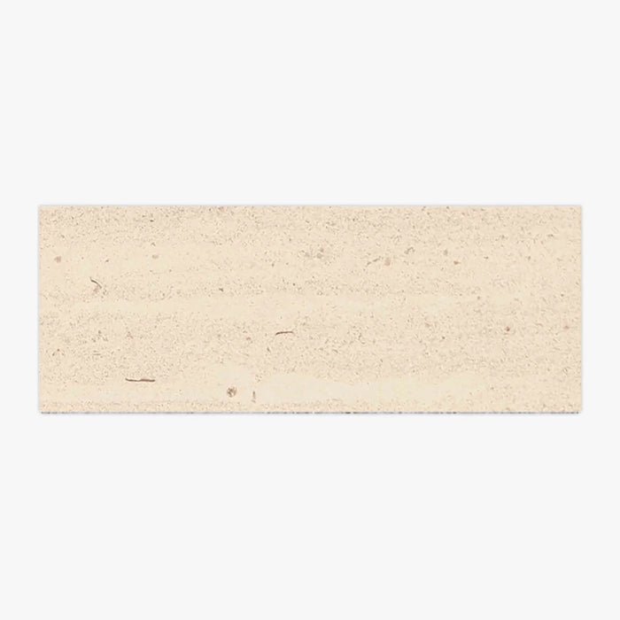 Mocha Cream Limestone 6x12 Honed Tile