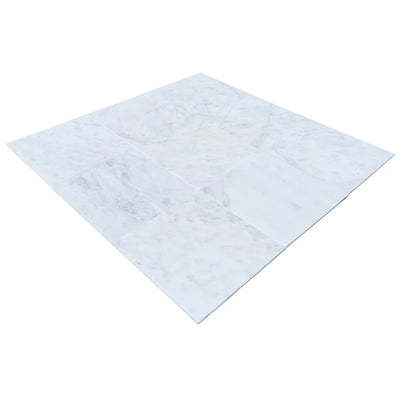 Bianco Caldo Mugla White 12x12 Polished Tile - TILE & MOSAIC DEPOT
