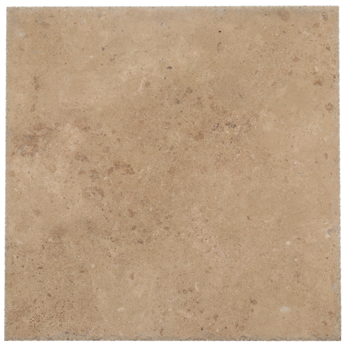 Noce Travertine 18x18 Filled Honed Chiseled Edge Tile