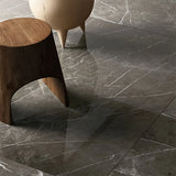 Pietra Gray Marble 16x24 Brushed Tile - TILE & MOSAIC DEPOT