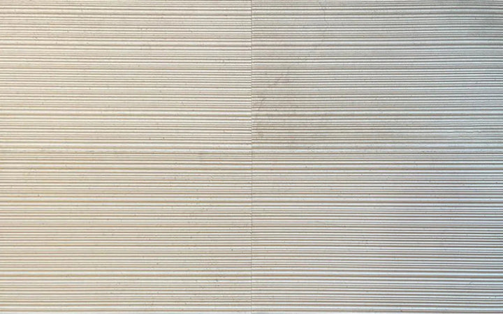 Porto Beige Limestone 12x24 Bamboo Tile from TILE AND MOSAIC DEPOT, natural stone tile with beige color and bamboo pattern.
