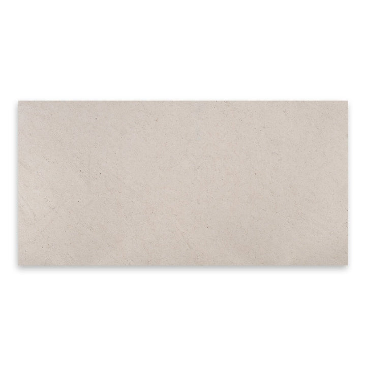 Porto Beige Limestone 18x36 natural stone tile with a honed finish, showcasing smooth, beige textured surface for flooring or walls.