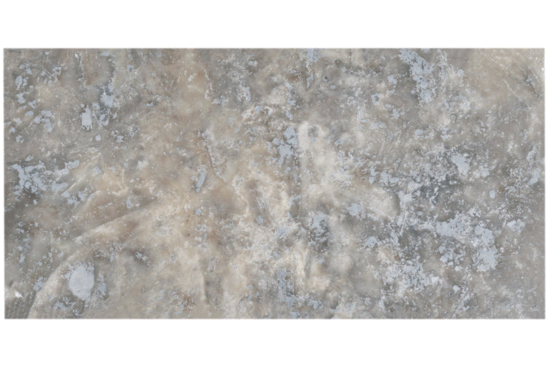 Silver Travertine 3x6 Honed Tile
