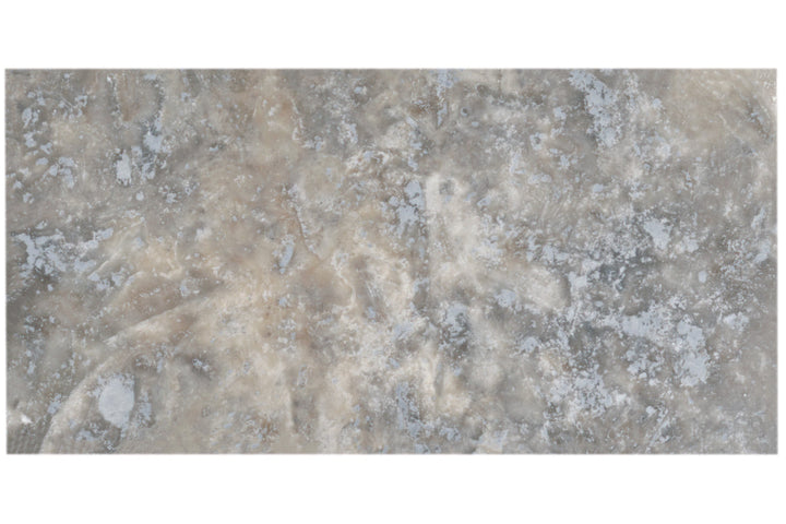 Silver Travertine 3x6 Honed Tile