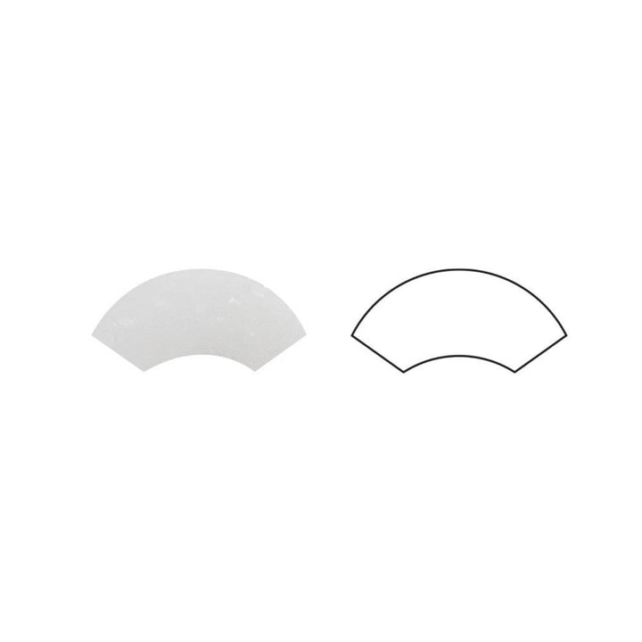 Thassos White Marble Polished Quarter Round Trim - TILE & MOSAIC DEPOT