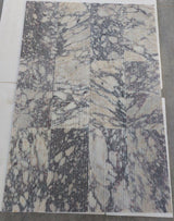 Calacatta Viola Marble 12x24 Honed Fluted Tile