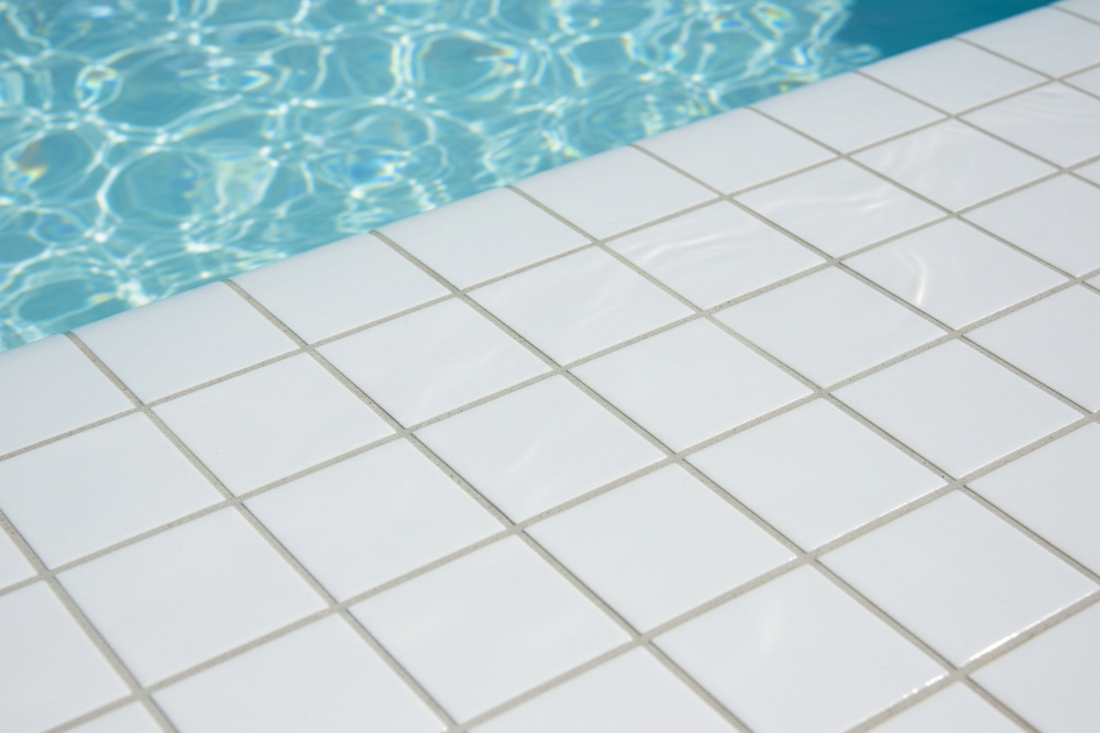 White Pool Tile