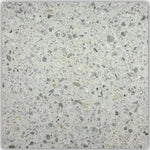 Arctic White 24x24 Polished Terrazzo Tile