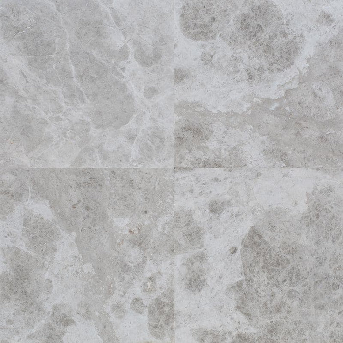 Atlantic Gray Marble 24x24 Polished Tile - TILE AND MOSAIC DEPOT