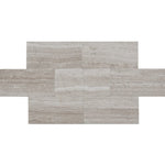 Haisa Light (White Oak) Marble 3x6 Honed Tile - TILE AND MOSAIC DEPOT