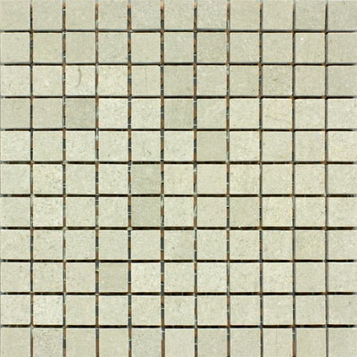 Seagrass Limestone 1x1 Honed Mosaic Tile - TILE & MOSAIC DEPOT