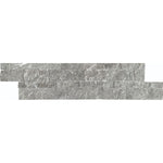 Mona Gray Marble 6x24 Stacked Stone Ledger Panel - TILE AND MOSAIC DEPOT