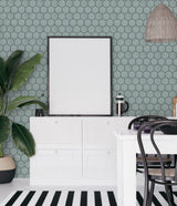 Jade 2x2 Hexagon Glazed Porcelain Mosaic Tile - TILE & MOSAIC DEPOT